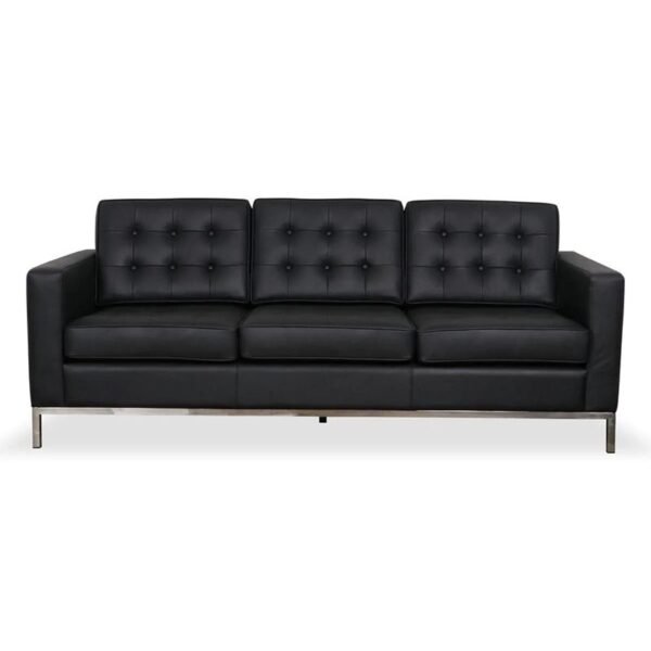 florence knoll leather sofa 6112 3#