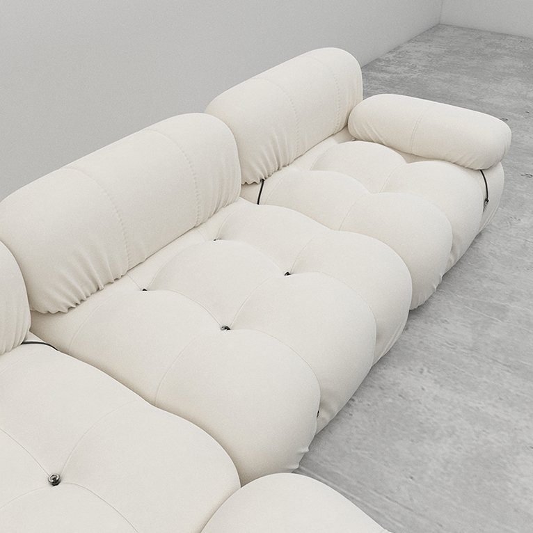 mario bellini camaleonda sofa / 3 seats & big ottoman