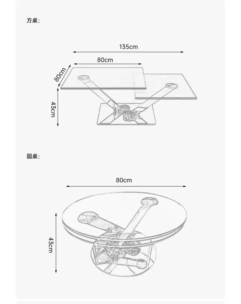 astrolab expandable cocktail coffee table roche bobois