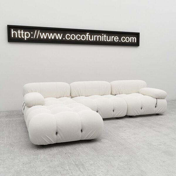 mario bellini camaleonda sofa / 3 seats & big ottoman