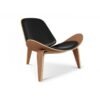 shell chair by hans j wegner
