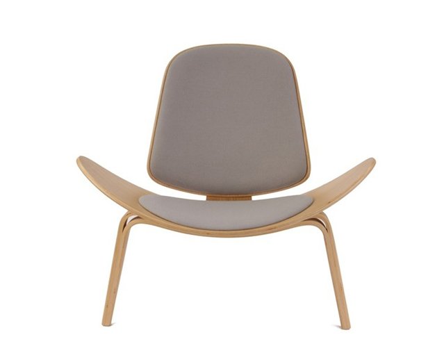 shell chair by hans j wegner