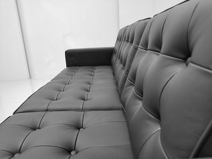 florence knoll leather sofa 6112 3#