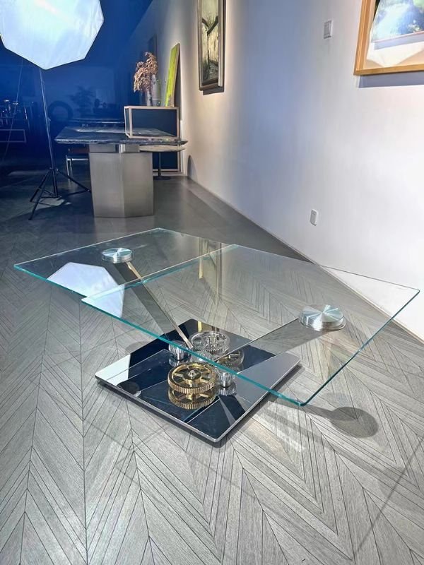 astrolab expandable cocktail coffee table roche bobois