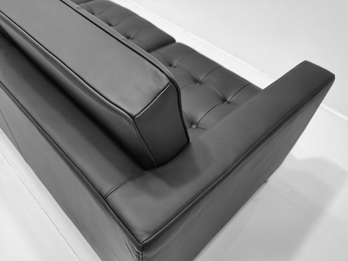 florence knoll leather sofa 6112 3#