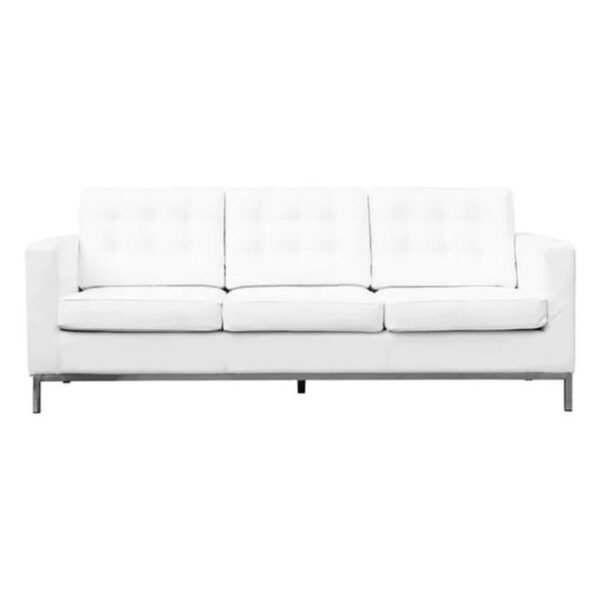 florence knoll leather sofa 6112 3#